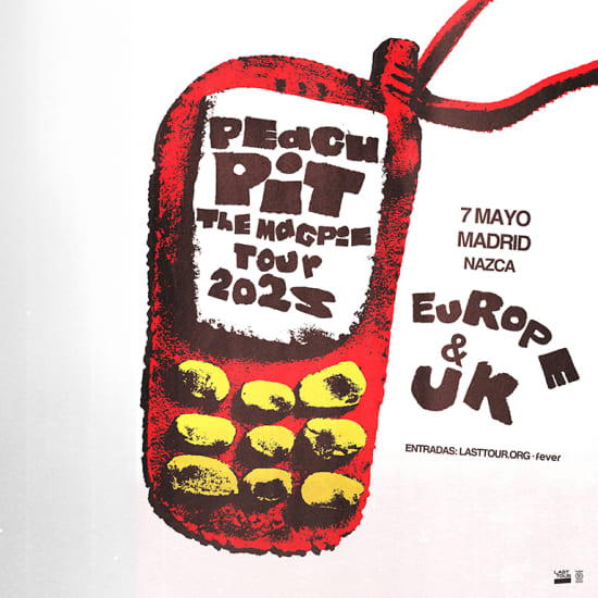 ﻿Peach Pit at Sala Nazca, Madrid 2025