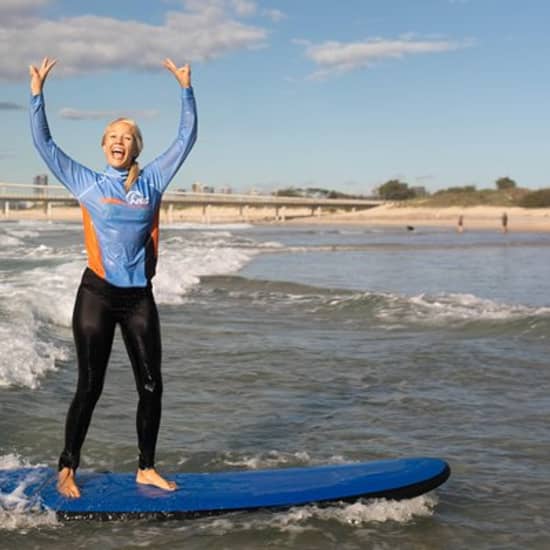 2 Hour Private Surf Lesson at Surfers Paradise