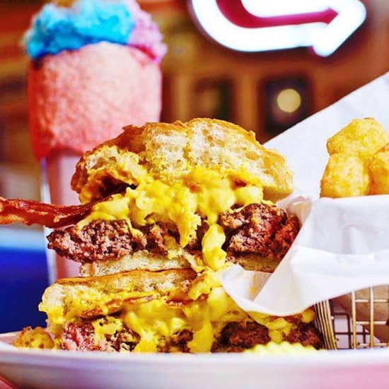 Burgers Shakes Tots for 2 Big Daddy s NYC New York Fever