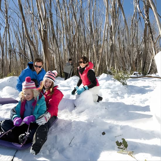 ﻿Lake Mountain Snow Trip incluant Yarra Valley Chocolaterie au départ de Melbourne