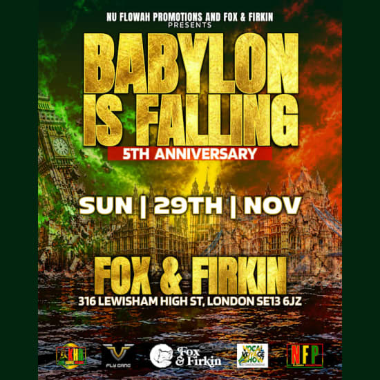 Babylon Is Falling 5th Anniversary — event image