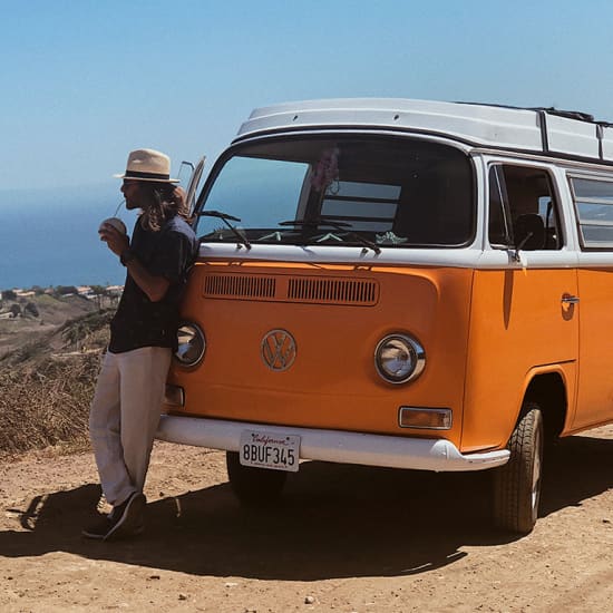 Vintage VW Hippie Tour to Malibu with wine tasting