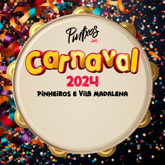 ﻿Carnaval 2024 con Barra Libre y Comida Abierta en Pintxos.bar