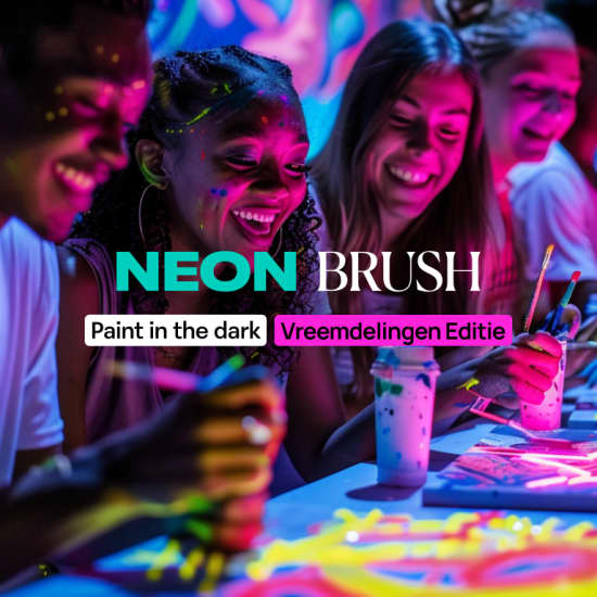 Neon Brush Strangers: Een Schildersmeetup