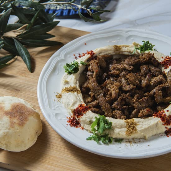 Menú degustación jordano en Beytna