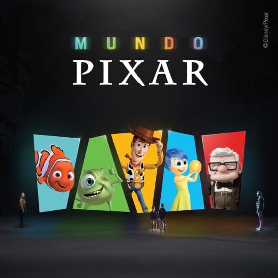 Mundo Pixar: la exposición inmersiva más grande de Pixar