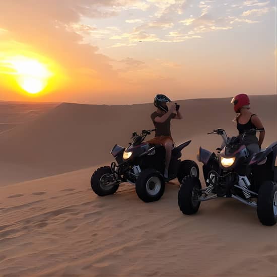 Private Sunrise Quad Bike in Dubai-Al Ain Road at BIG RED MOTOR BIKE RENTAL, Dubai, United Arab Emirates