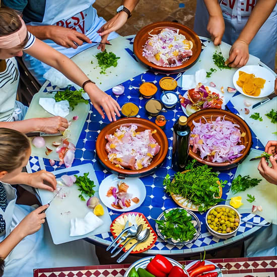 Visite de Marrakech : Cours de cuisine Tajine