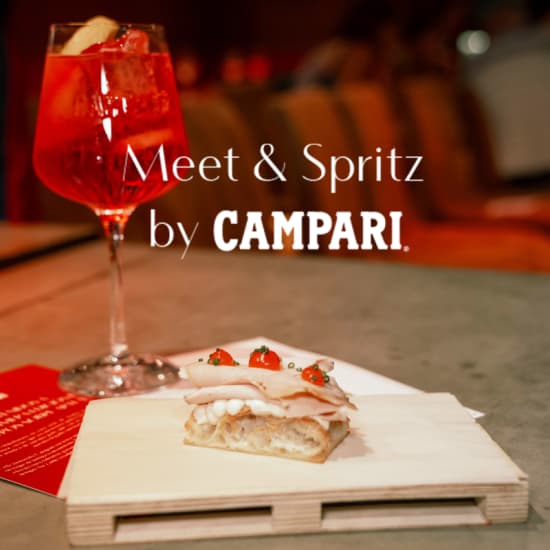 ﻿Meet&Spritz: meeting with Greta Fernández and Carlos del Amor + drink at Galileo