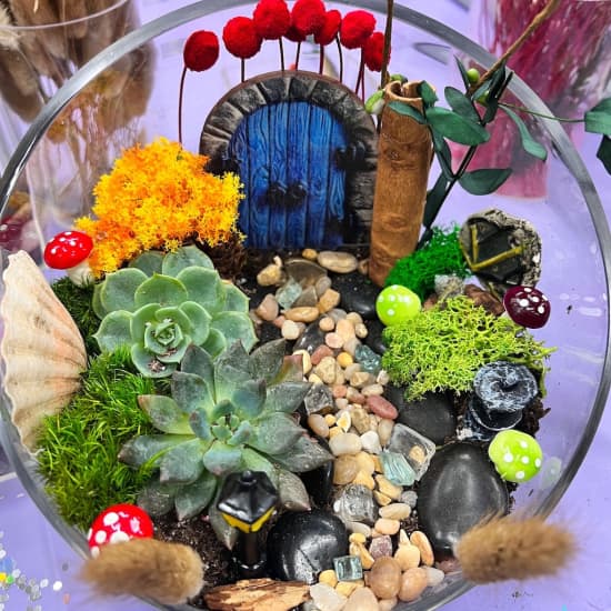 Fairy Garden Terrarium Workshop