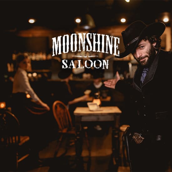 Salón Moonshine: Experiencia inmersiva con cócteles del Salvaje Oeste