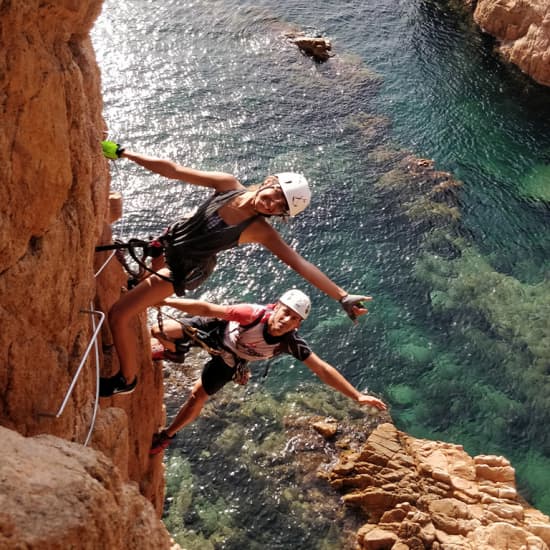 ﻿Via Ferrata in Cala del Molí with photo report