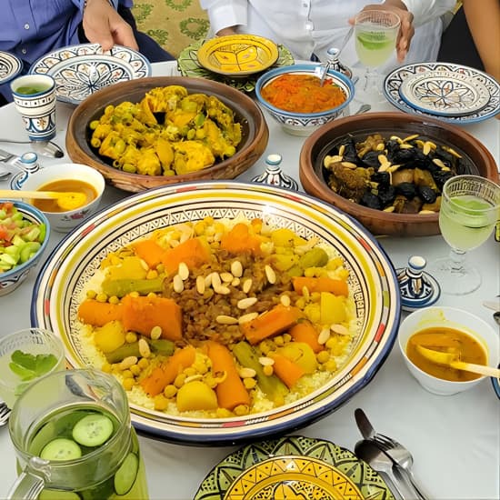 Cook Moroccan Food & Try on Traditional Clothes like a local