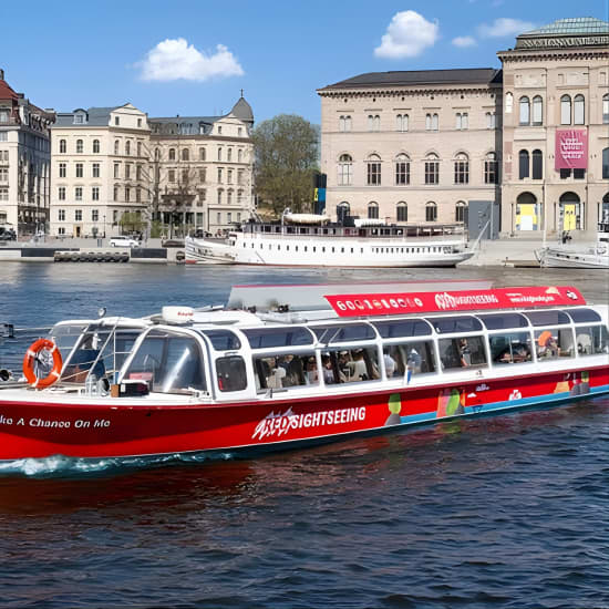 Stockholm Hop-On Hop-Off Boat