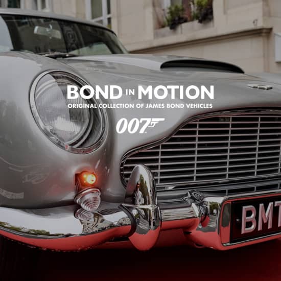 Bond In Motion : l’exposition des véhicules originaux de James Bond