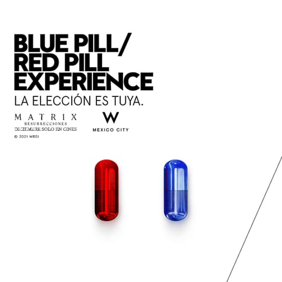 BLUE PILL / RED PILL EXPERIENCE: La elección es tuya
