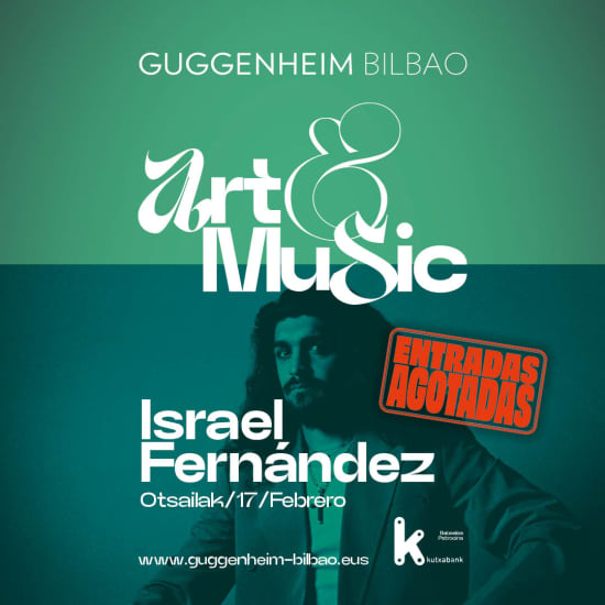 Israel Fernández - ART&MUSIC en Museo Guggenheim Bilbao
