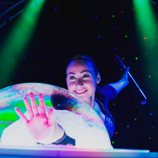 The Gazillion Bubble Show on Broadway New York Fever