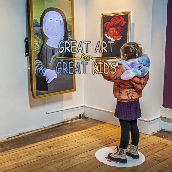 L’exposition “Great Art for Great Kids”