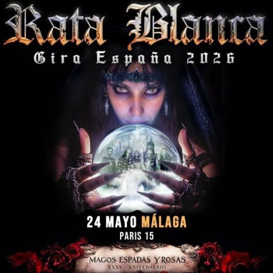 RATA BLANCA en Málaga (Sala Paris 15)