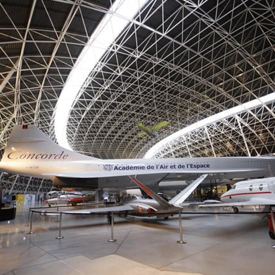 Entrée pour le Musée d'aviation Aeroscopia