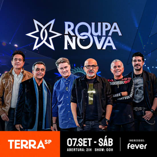 Show do Roupa Nova no Terra SP