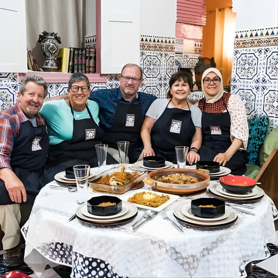 Cours de cuisine familiale à Rabat