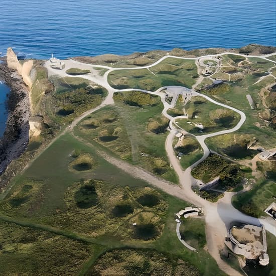 Pointe du Hoc,Omaha Beach, American Cemetery - Day trip from Paris to Normandy