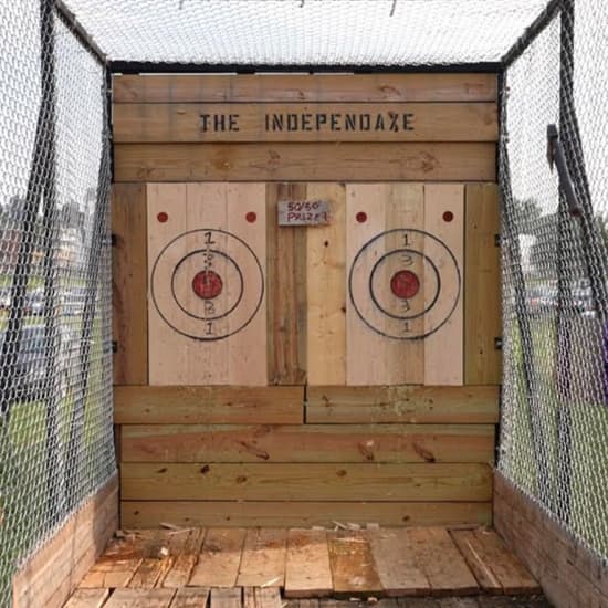 Haunted Hatchets Axe-Throwing at Love City