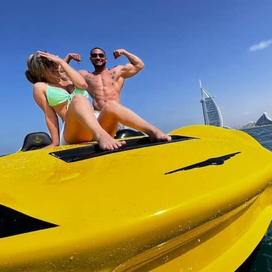 Dubai Jetcar: The Ultimate Adventure at Jumeirah Fishing harbour, Dubai, United Arab Emirates