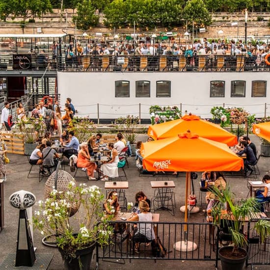 La Démesure sur Seine : Rosé et planches apéro en terrasse