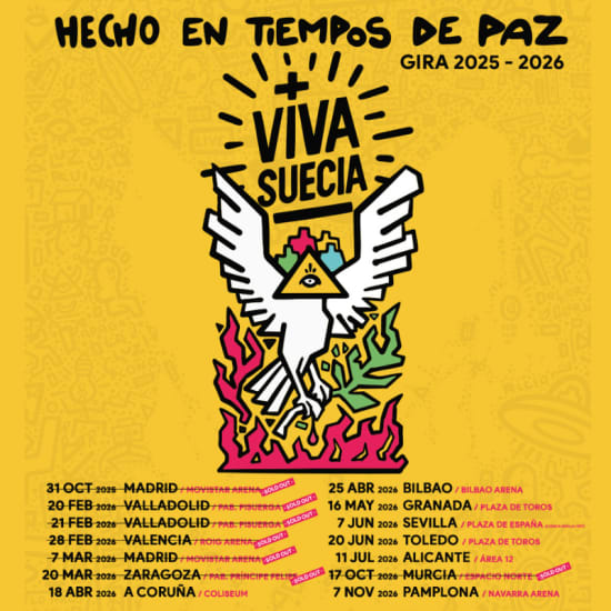 Viva Suecia en Navarra Arena, Pamplona 2026