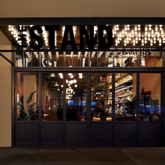 Stand-Up Comedy Dinner For 2 & Bottle of Wine at The Stand