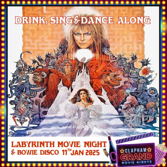 Labyrinth Movie Night & Mini Bowie Disco