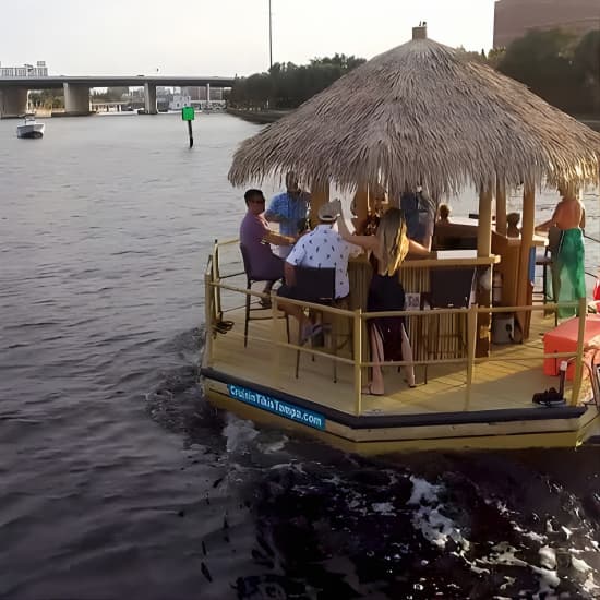 Tiki Boat – Downtown Tampa – The Only Authentic Floating Tiki Bar
