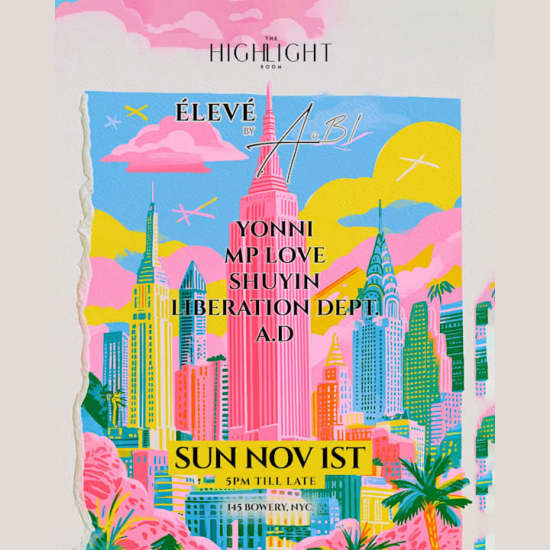 Imagem do evento Halloween Weekend Highlight Room Presents: ÉLEVÉ