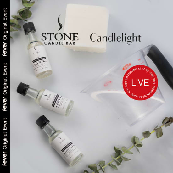 Virtual Candle Making Workshop + Kit from Stone Candle Bar
