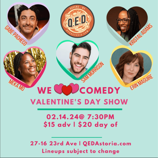 QED Valentine's Day Show