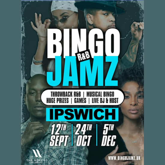 Bingo Jamz Ipswich | 24th Oct 2026