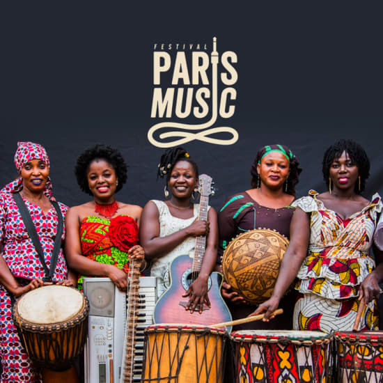 Festival Paris Music : Le Kaladjula Band de Naïny Diabate
