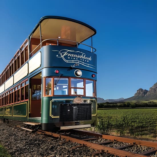 Full-Day Franschhoek Hop On Hop Off Wine Tram Tour from Cape Town