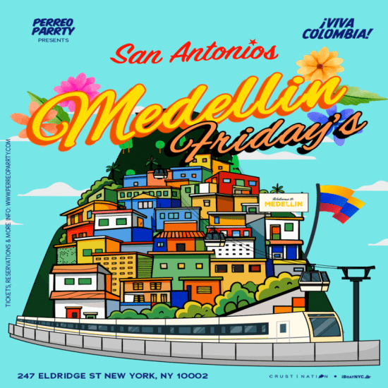 Medellin Fridays - Colombian Latin & Reggaeton Party at San Antonios NYC — event image