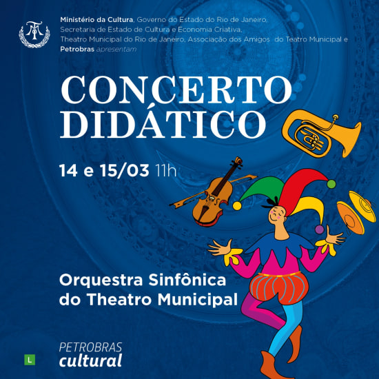 Concerto Didático no Theatro Municipal do Rio de Janeiro