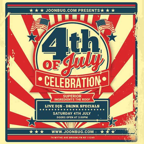 4th of July Pop Up in Williamsburg
