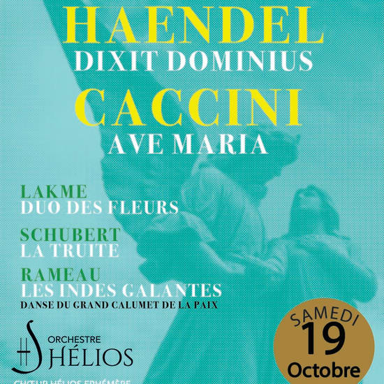 Orchestre Hélios : Haendel, Vivaldi, Rameau, Schubert et Caccini