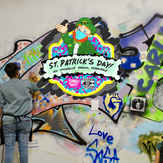 Spray Paint & Sip: St. Patrick's Day Takeover