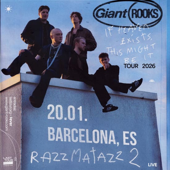 Giant Rooks en Sala Razzmatazz 2, Barcelona 2027