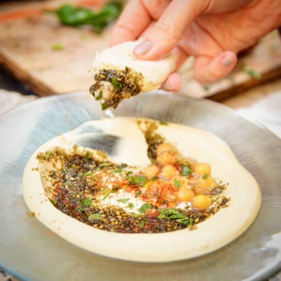 Hummus Barcelona: menú degustación para 2