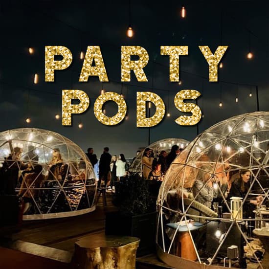 Party Pods on Bar Elba's Rooftop!