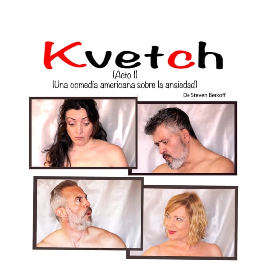 Kvetch, una comedia sobre la ansiedad en Teatro Alfil